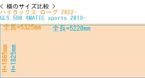 #ハイラックス ローグ 2022- + GLS 580 4MATIC sports 2019-